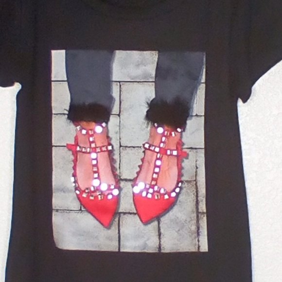 SALE! - Davida Girls Designer T-Shirt NWOT (M) - Picture 4 of 5